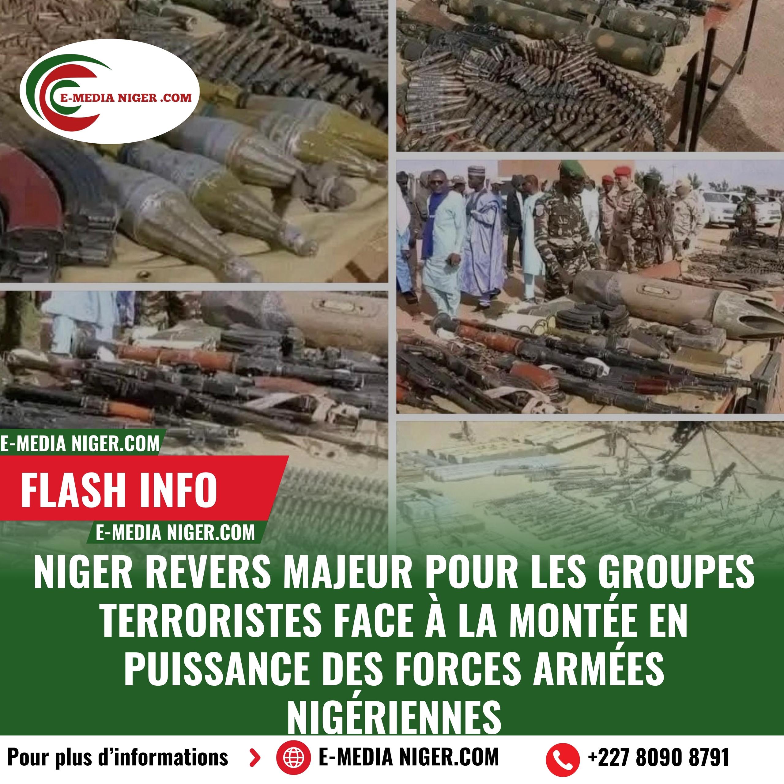 Niger : Revers majeur pour les groupes terroristes face à la montée en puissance des Forces Armées Nigériennes
