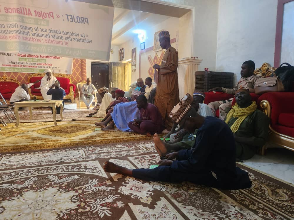 Café débat du Niger sur la lutte contre les VBG